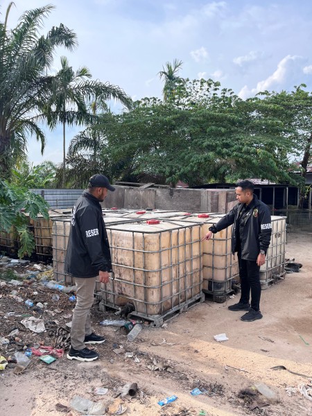 Polres Dumai Tidak Ada Menemukan Dugaan Penimbunan BBM di Area Gudang