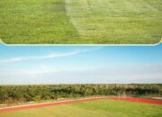 Pembangunan Tribun Penonton Stadion sepakbola Kota Dumai Menunjukkan Progres Yang Baik.