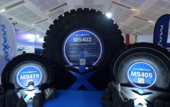 Maxam pamerkan ban kendaraan berat buatan Indonesia di Mining Expo