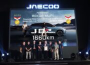 Jaecoo pecahkan rekor mobil hybrid dengan jelajah terjauh di Indonesia